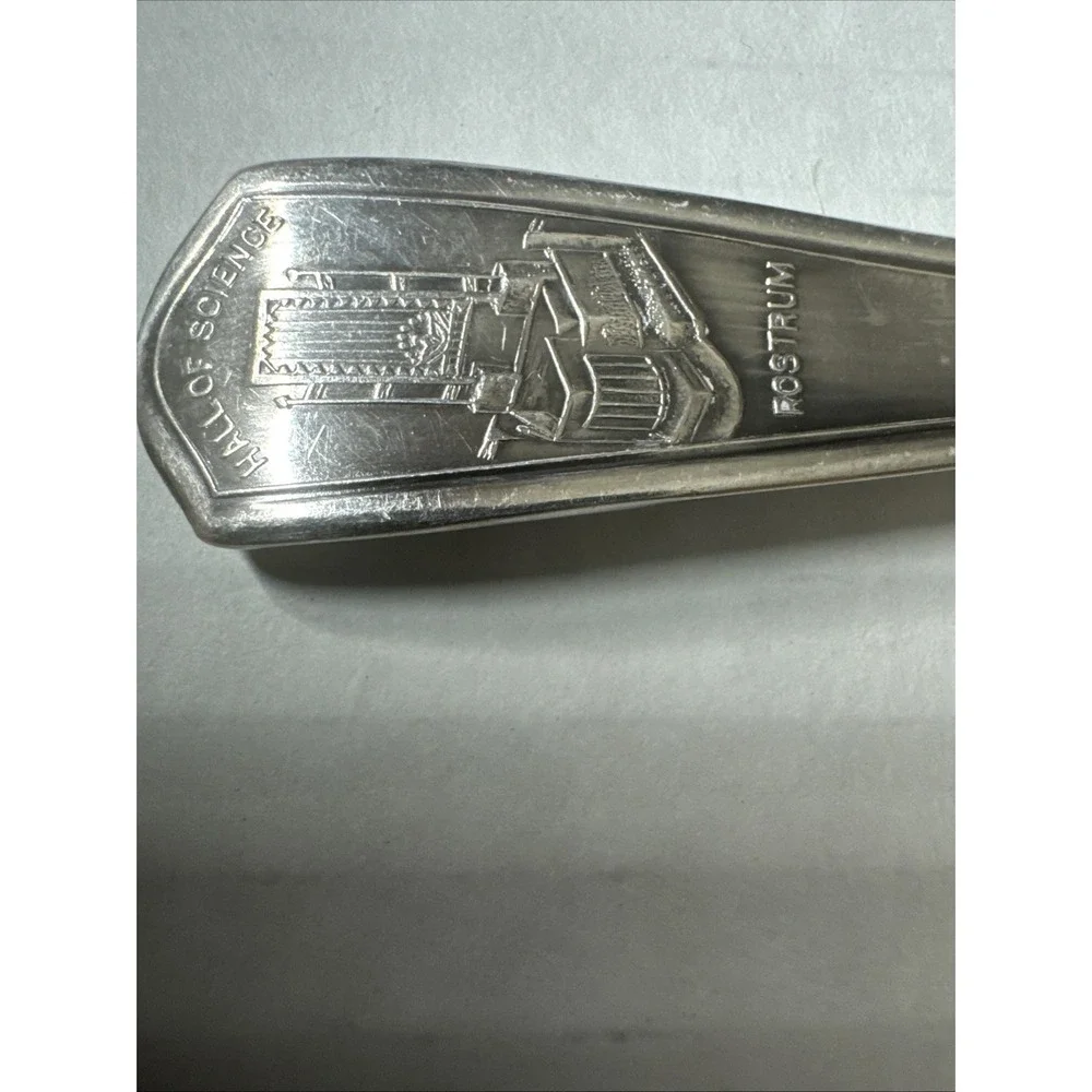 1933 Chicago World's Fair Century of Progress Spoons Lot 6 Silver‎ Plated